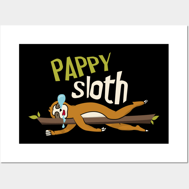 Pappy Sloth Wall Art by Tesszero